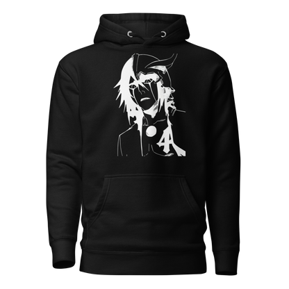Sudadera Moero negra con capucha unisex Ulquiorra Cipher